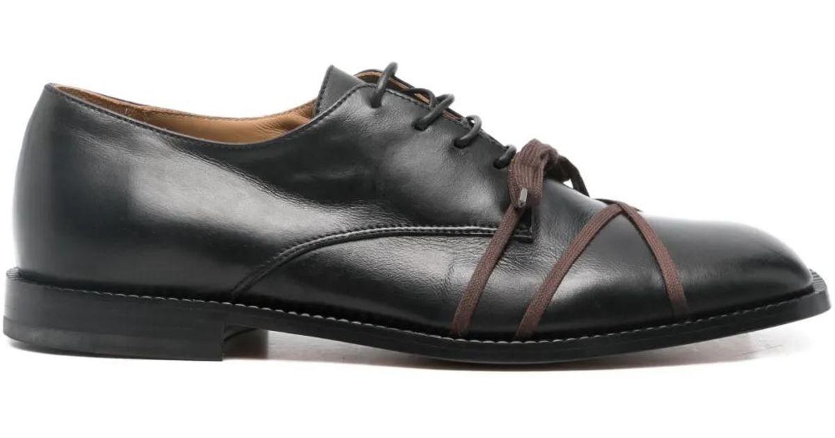 Magliano Lace-Up Derby Shoes in Black for Men | Lyst
