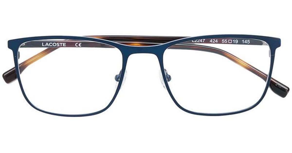 Lacoste tortoise shell eyeglasses Clearance