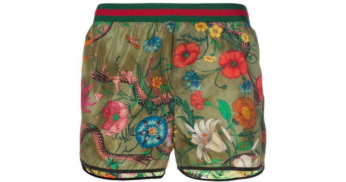 gucci snake shorts