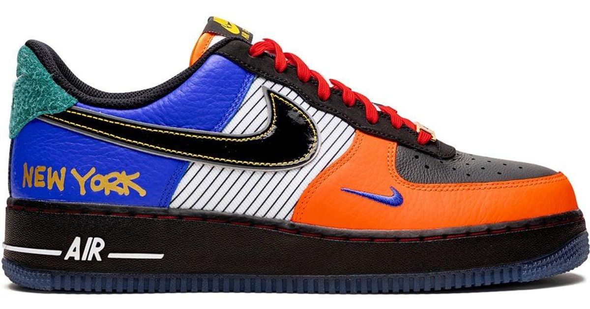 Nike Air Force 1 Low 07 "what The Ny" Sneakers in Black | Lyst