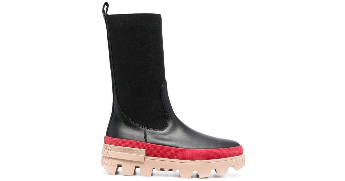 Moncler Neue Chelsea Boots in Black | Lyst UK
