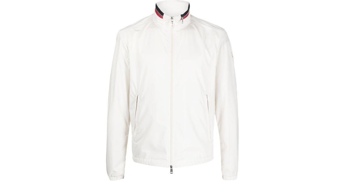 Moncler Farlak Lightweight Jacket in White for Men | Lyst