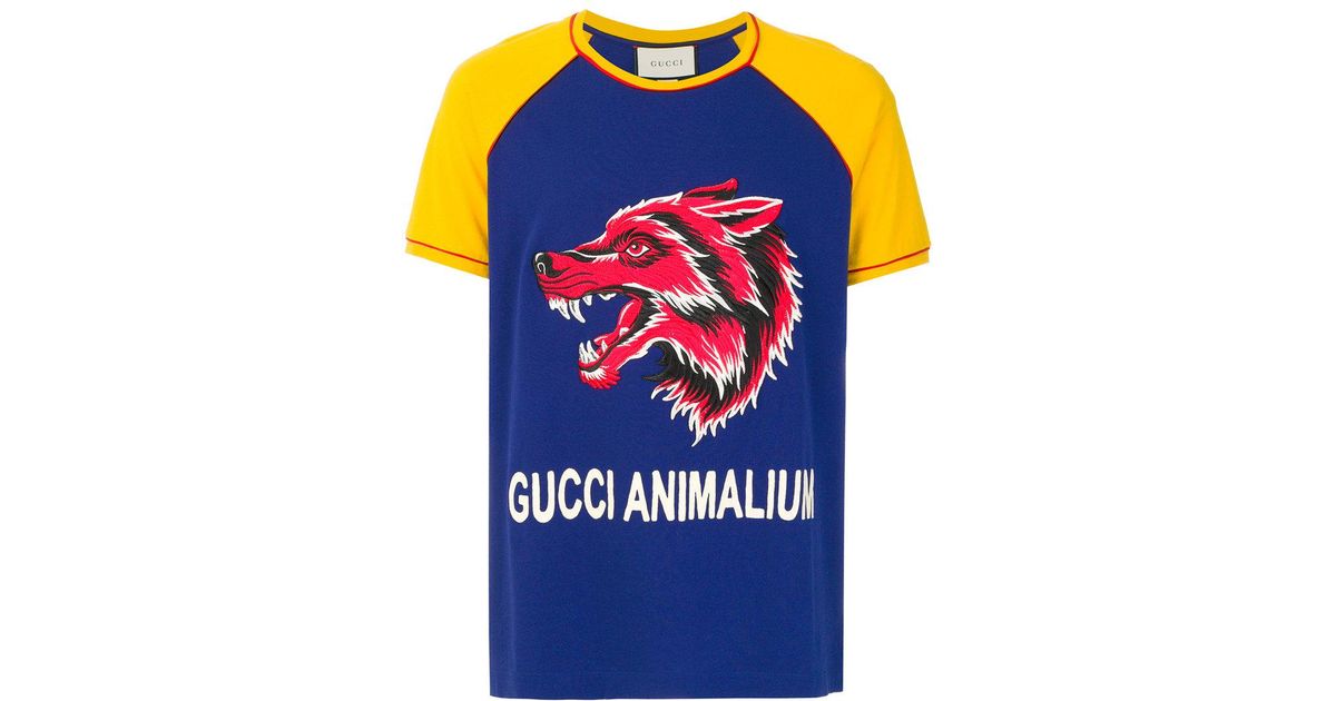 gucci animalium t shirt