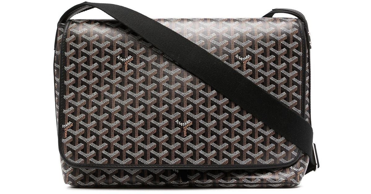 Goyard Grey Goyardine Capetien Messenger Bag