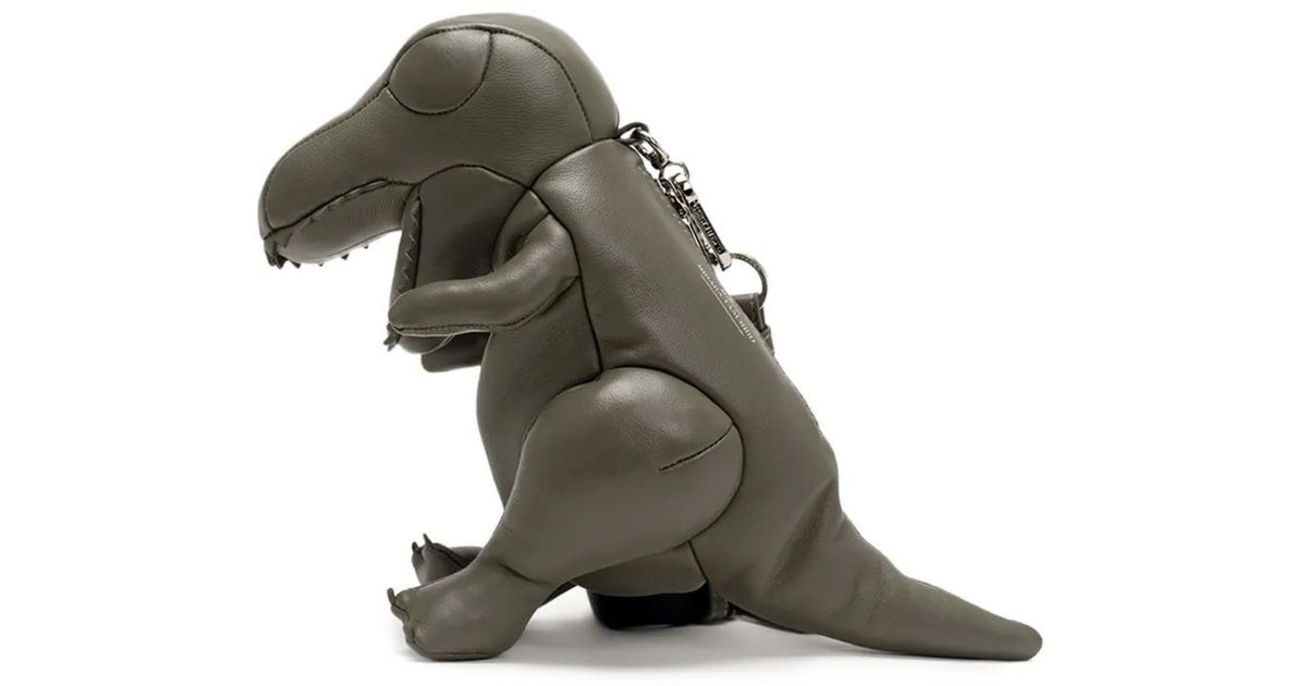 Maison Mihara Yasuhiro T-Rex Shoulder Bag in Gray | Lyst