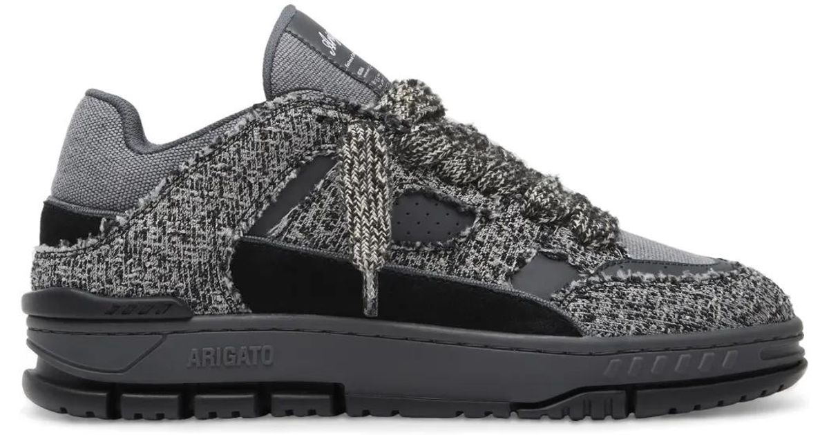 Axel Arigato Area Lo Woven Sneakers in Black | Lyst UK