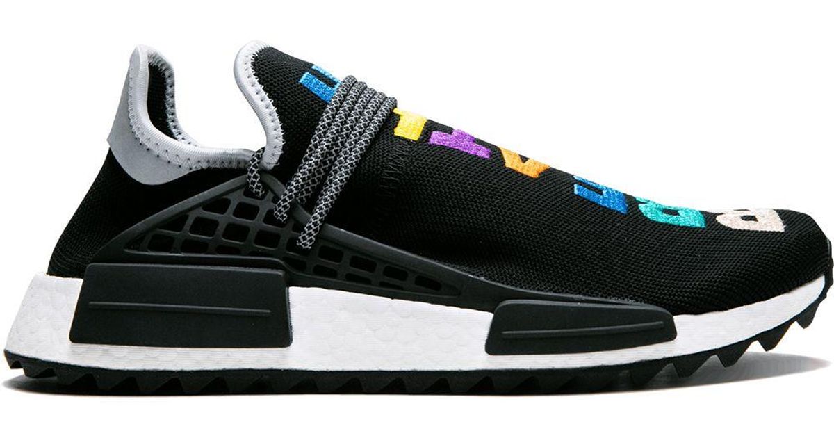 adidas Rubber Pharrell Williams Hu Nmd Tr 'friends & Family Breathe/walk'  Shoes in Black/White (Black) for Men - Save 6% | Lyst
