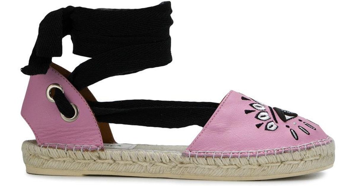 kenzo eye espadrilles