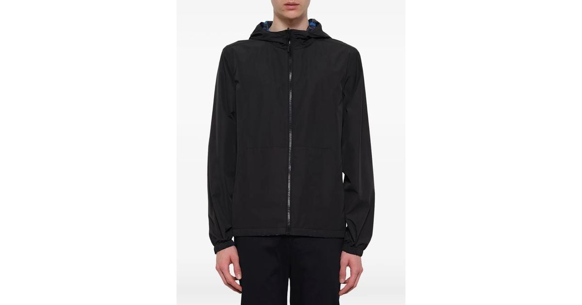 KENZO Reversible Windbreaker in Black for Men | Lyst