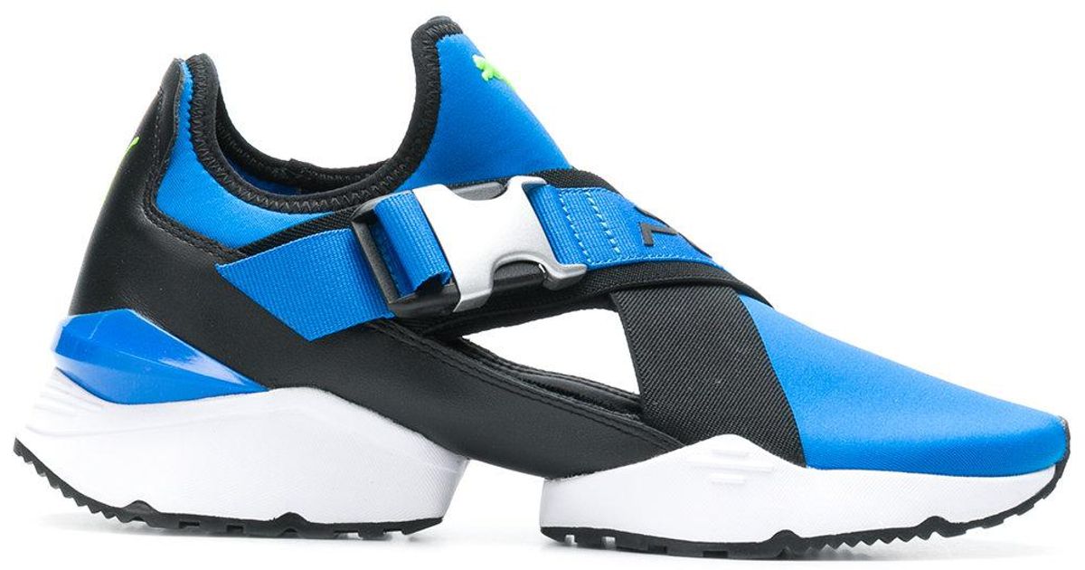 puma muse cut out sneakers