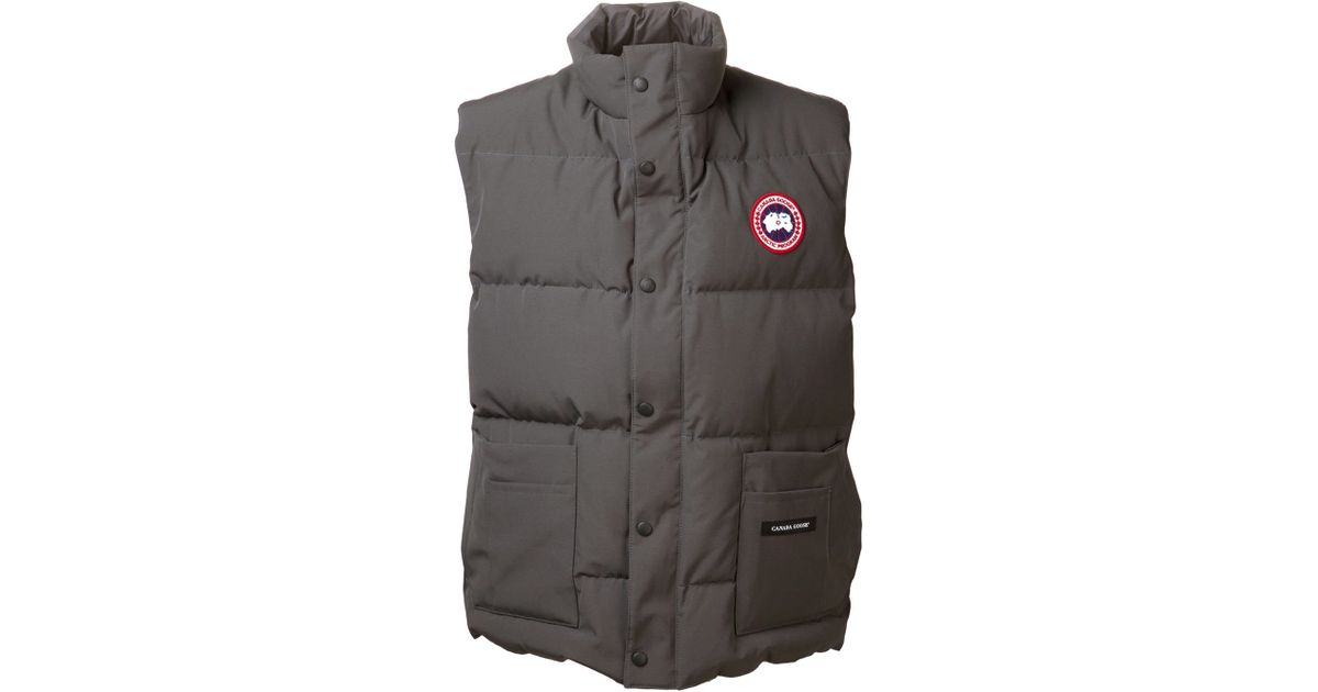 Canada Goose Goose 'freestyle' Gilet in Grey (Grey) for Men - Lyst