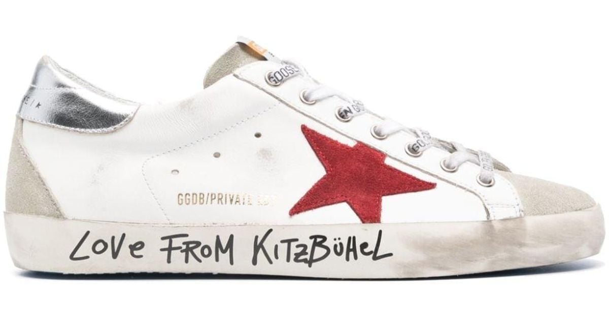 Red Star Zapatos Golden Goose Hombre Golden Goose Tenis Bajos Ball