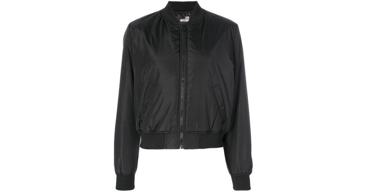 love moschino bomber jacket womens