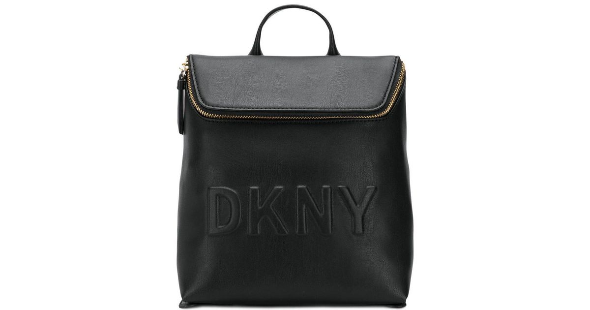 DKNY Tilly Small Backpack in Black | Lyst