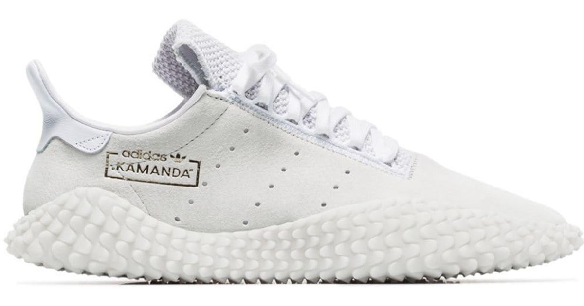 adidas kamanda triple white