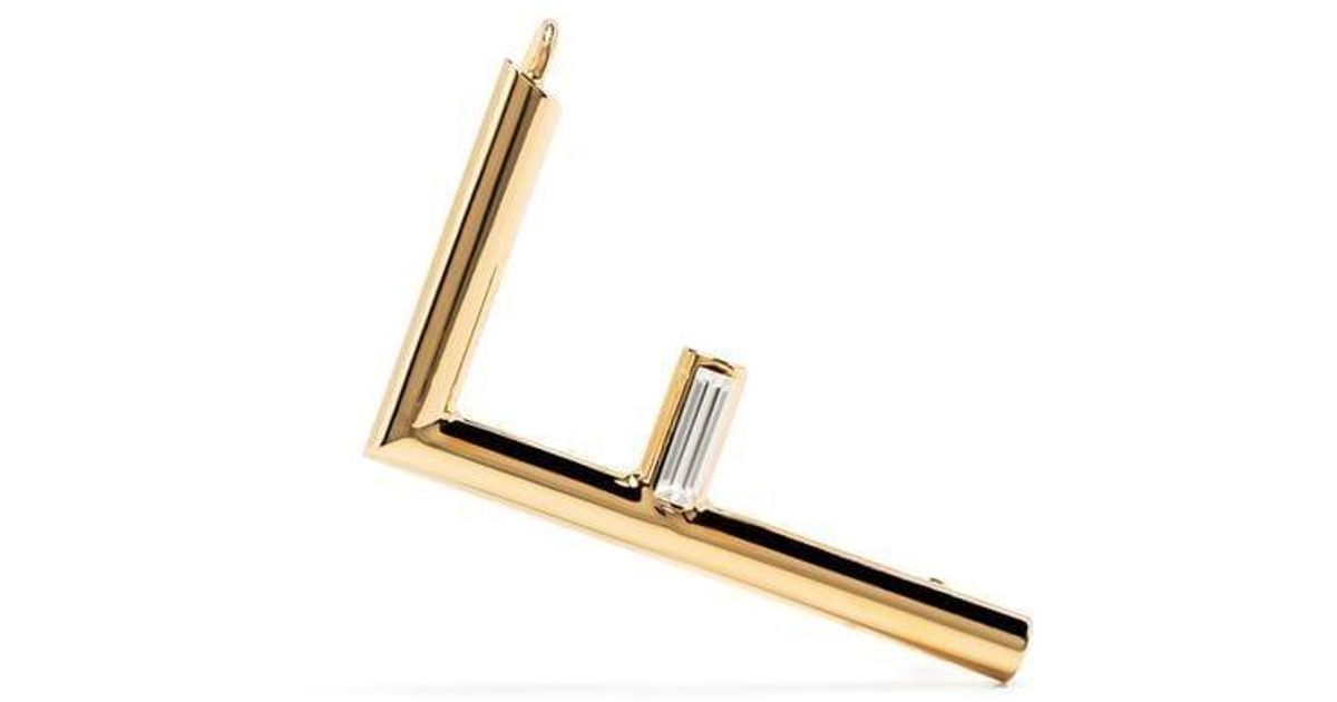 Fendi First Ear Cuff in Weiß Lyst DE