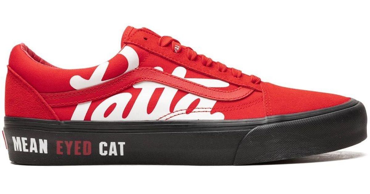 Vans X Patta Old Skool Vlt Lx "mean Eyed Cat Red" Sneakers Lyst