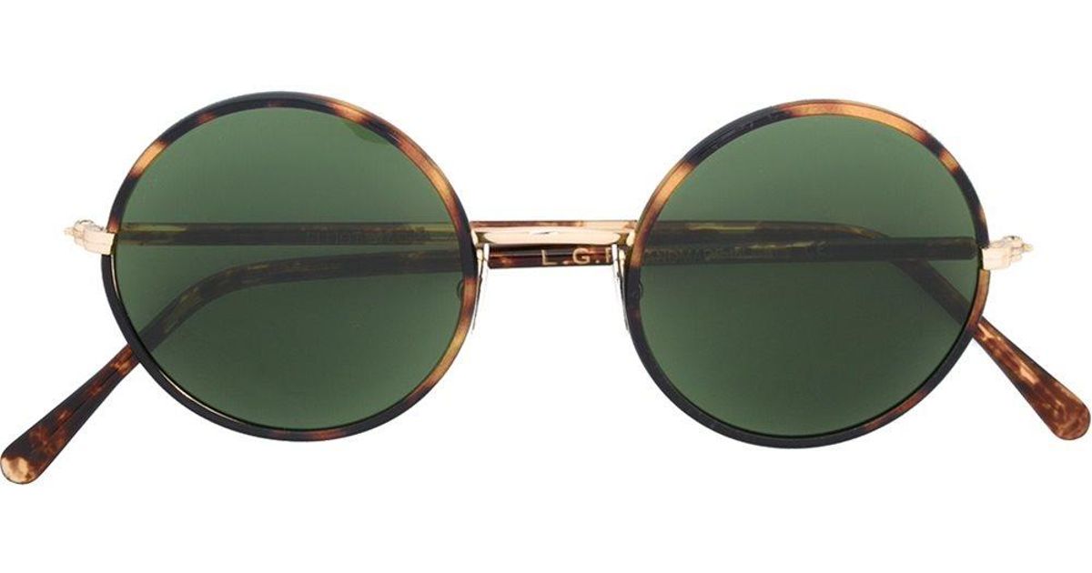 Lgr 'elliot' Sunglasses in Brown - Lyst