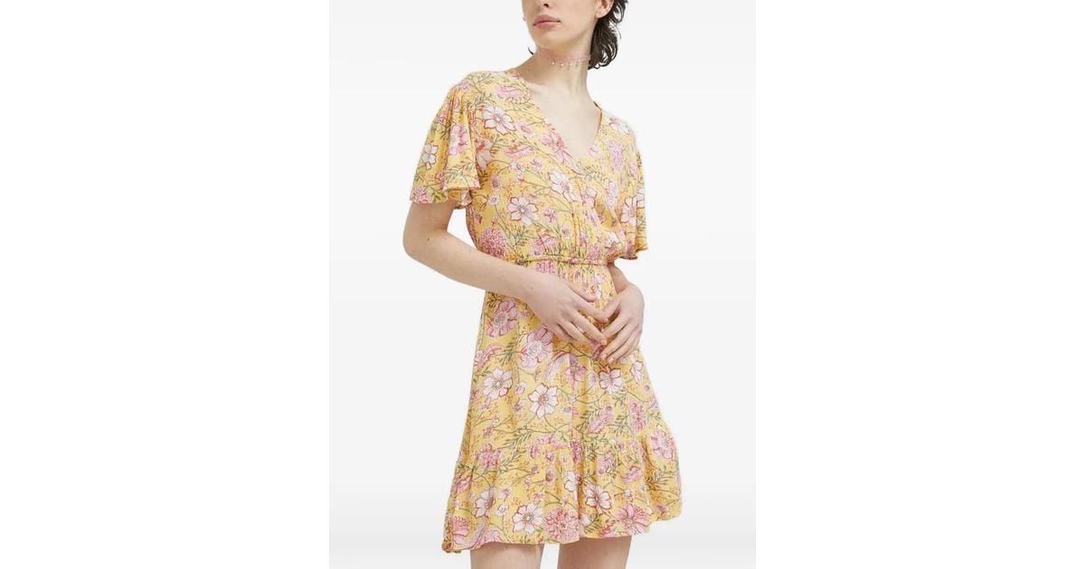 billabong golden light dress Mini Spring Wrap in Natural Billabong womens