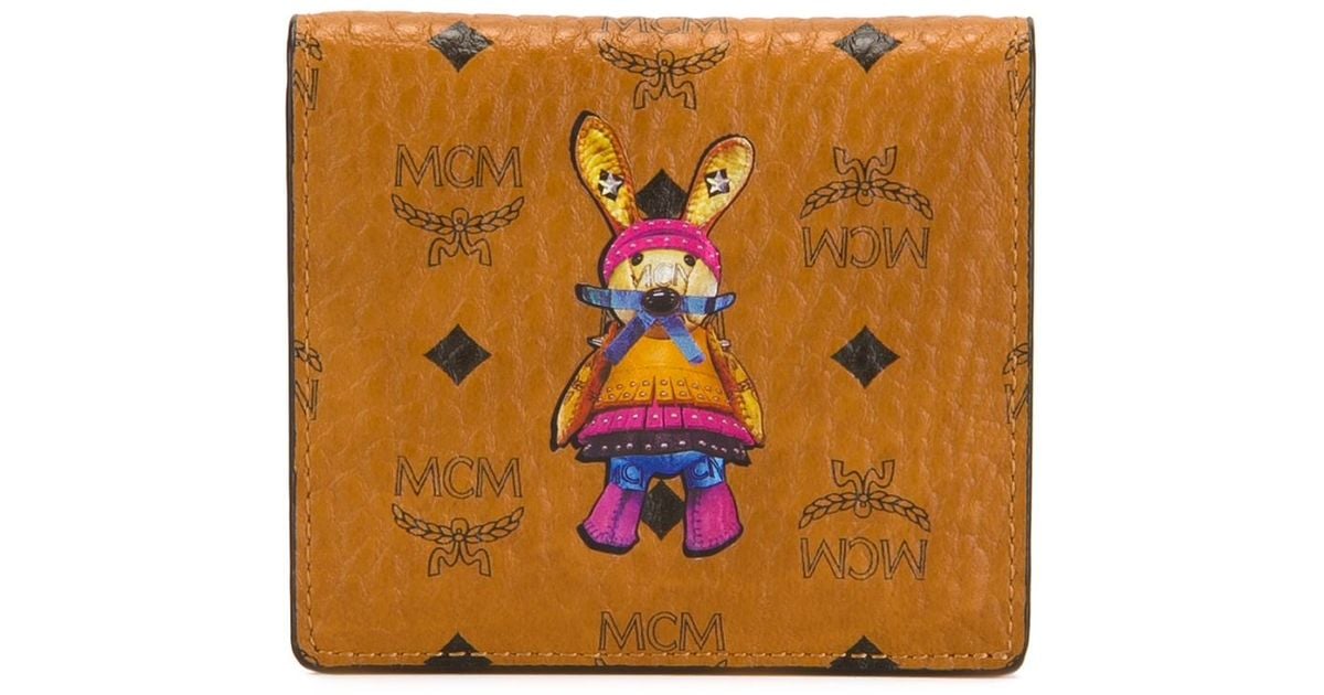 MCM 'rabbit' Wallet in Brown | Lyst