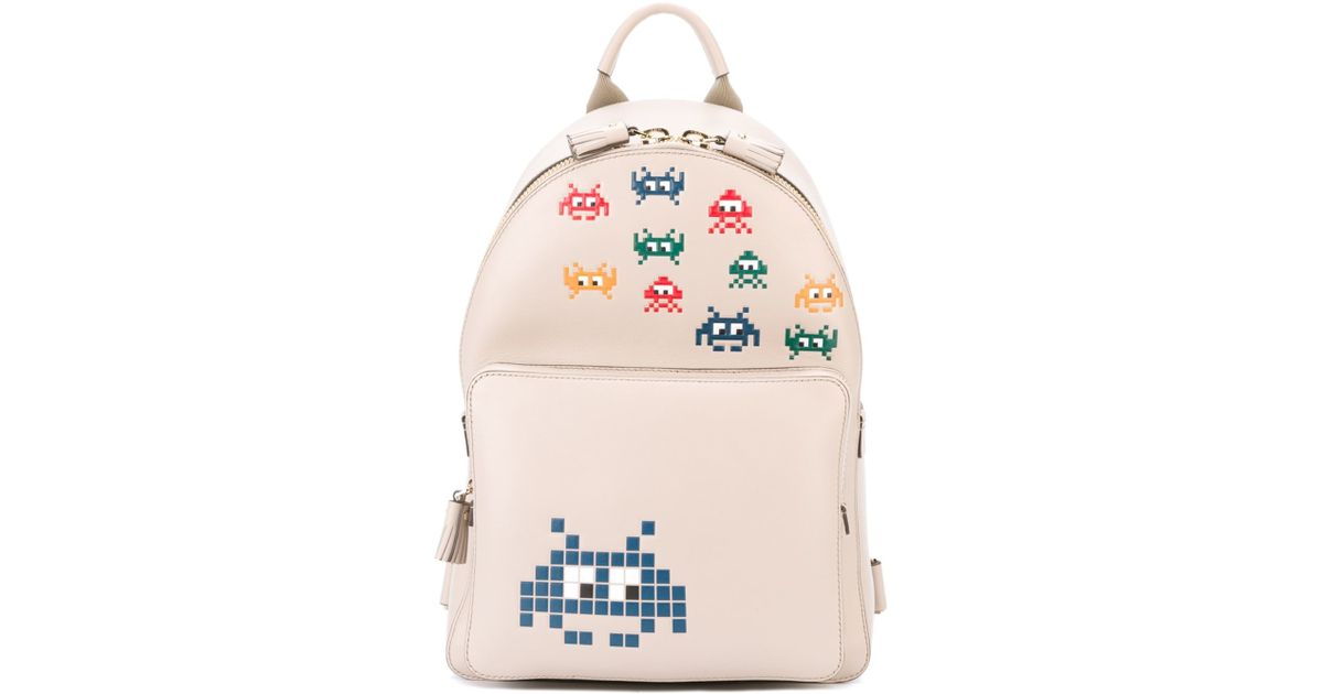 space invaders backpack