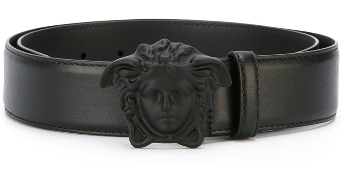 Versace Leather 'palazzo Medusa' Belt 