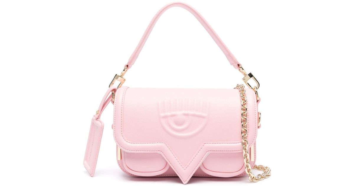 Chiara Ferragni Eyelike Tote Bag In Rosa