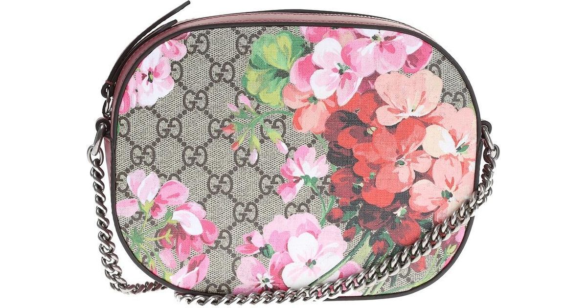 Gucci Gg Blooms Crossbody Bag in Pink Lyst