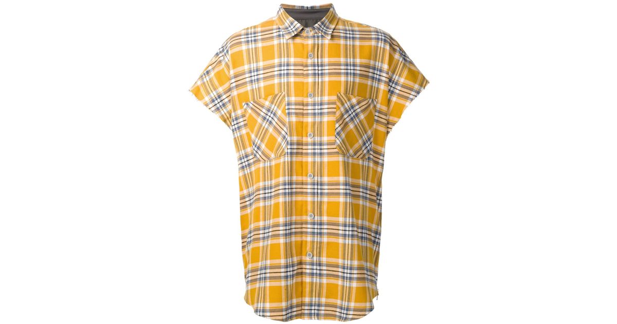 This Is Not LV Yellow + Black Flannel Shirt – DUST OF GODS