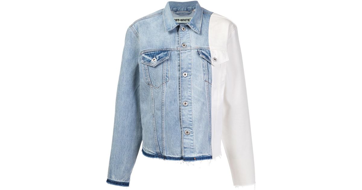 Viva Forkert morgenmad Off-White c/o Virgil Abloh X Levi's Made & Crafted Denim Jacket in Blue |  Lyst