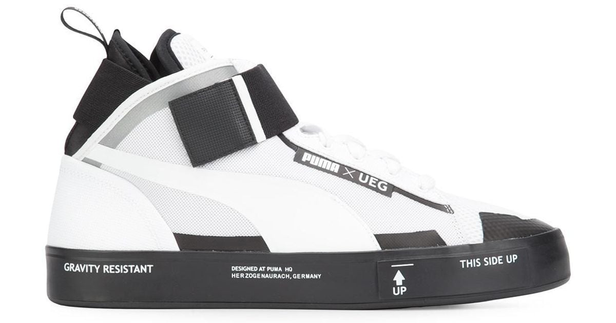 PUMA X Ueg Hi-top Sneakers in White for Men | Lyst