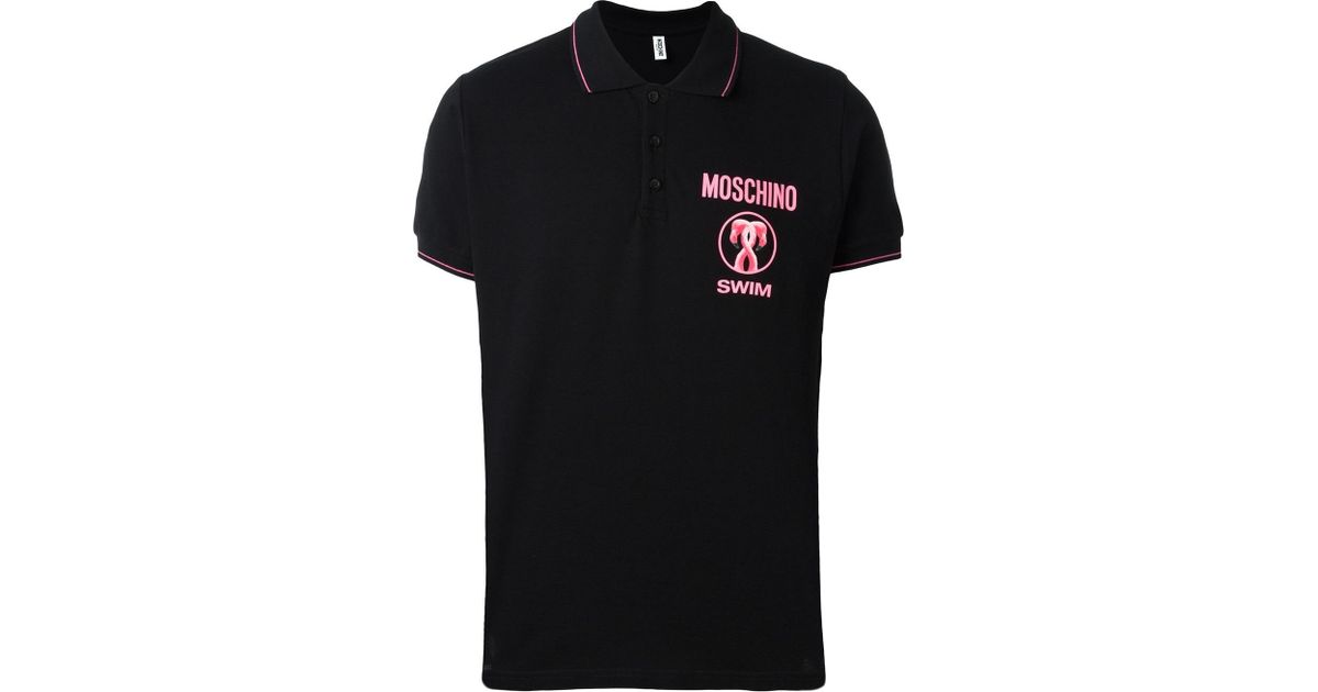 moschino swim polo