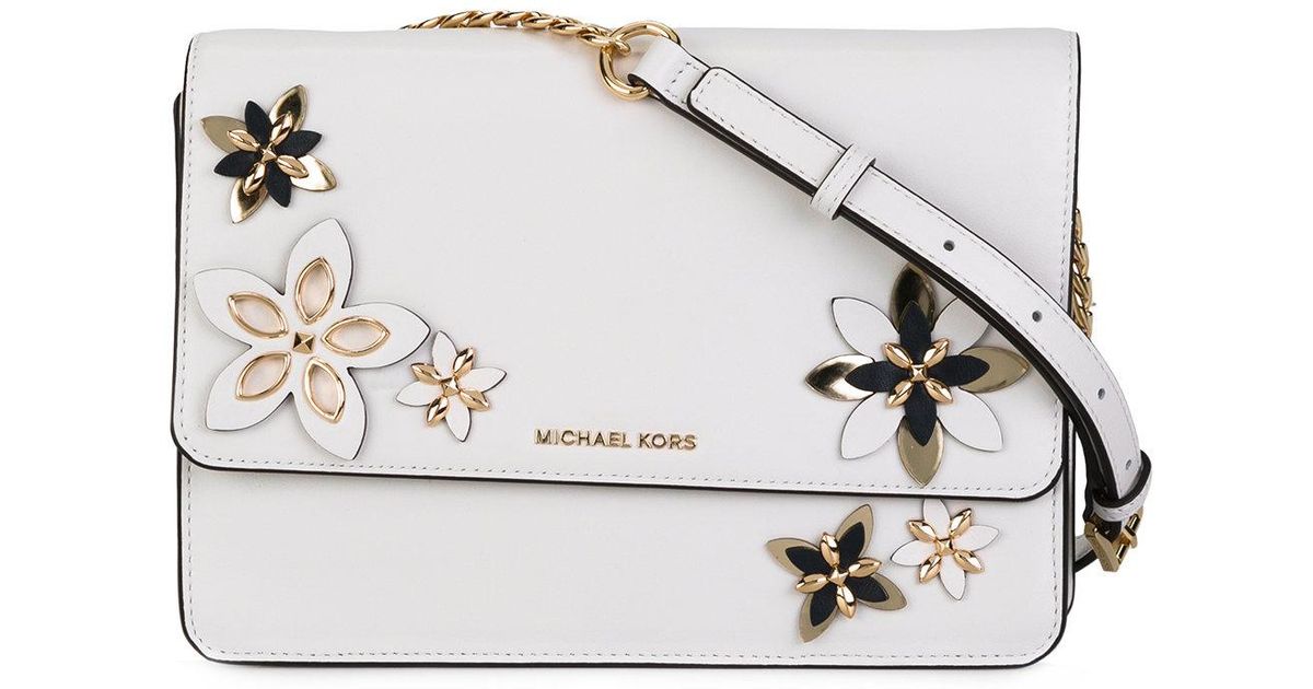 Michael Kors Set Floral Embellished Leather