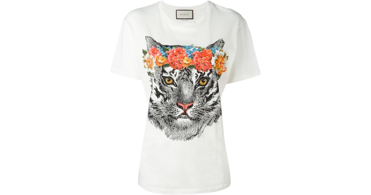gucci tiger t shirt women's