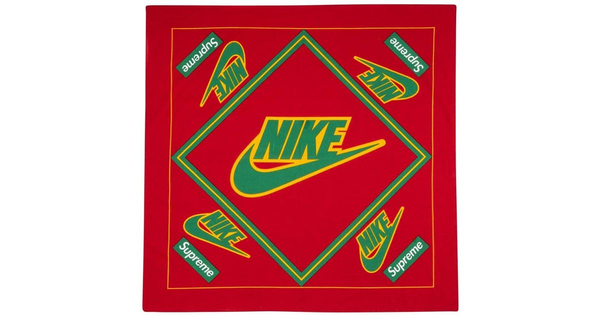 supreme x nike bandana