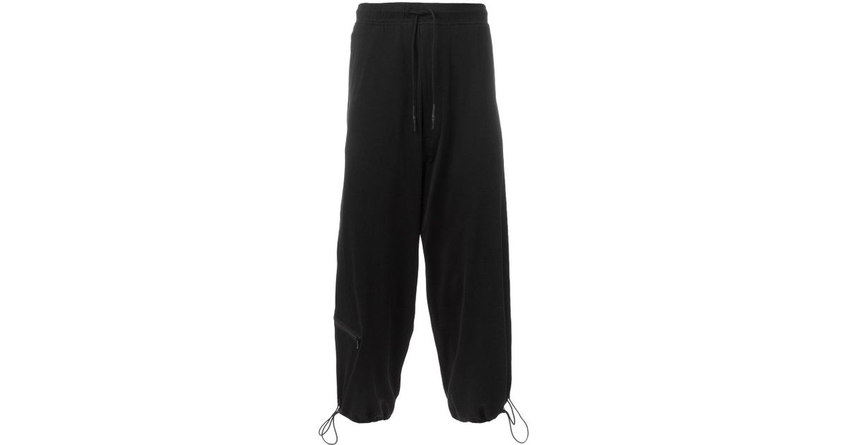Y-3 Cotton Ninja Pants in Black for Men - Lyst
