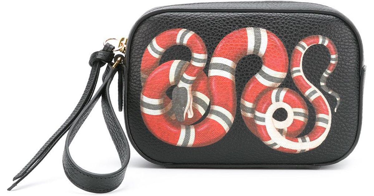 gucci snake camera bag