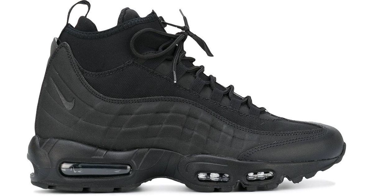 nike air max 95 sneakerboot black
