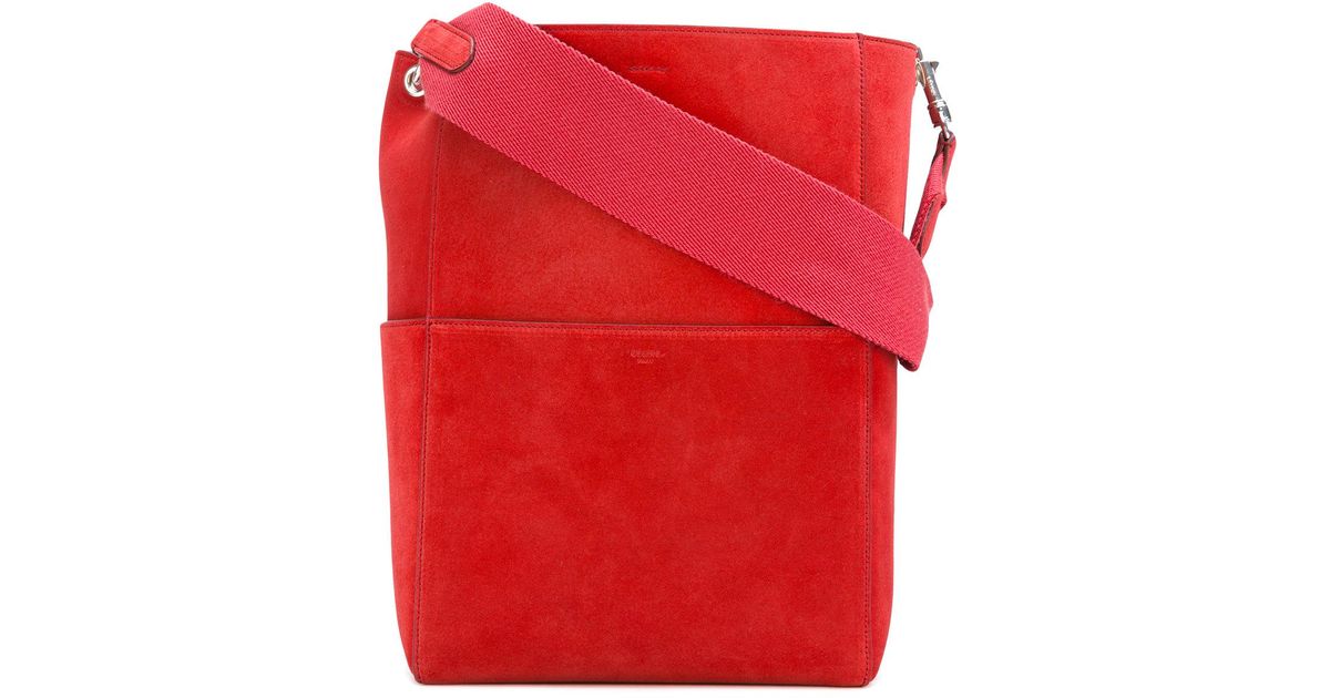 Celine - Sangle Bag - Women - Calf Leather - One Size in Red | Lyst