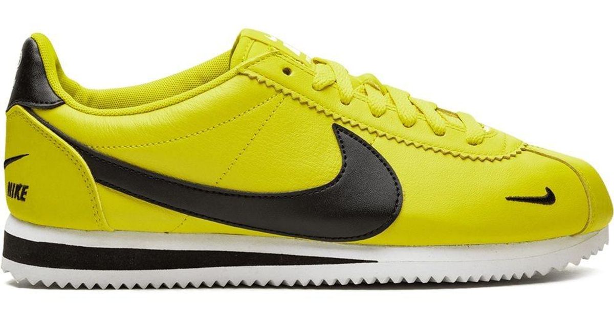 yellow cortez shoes