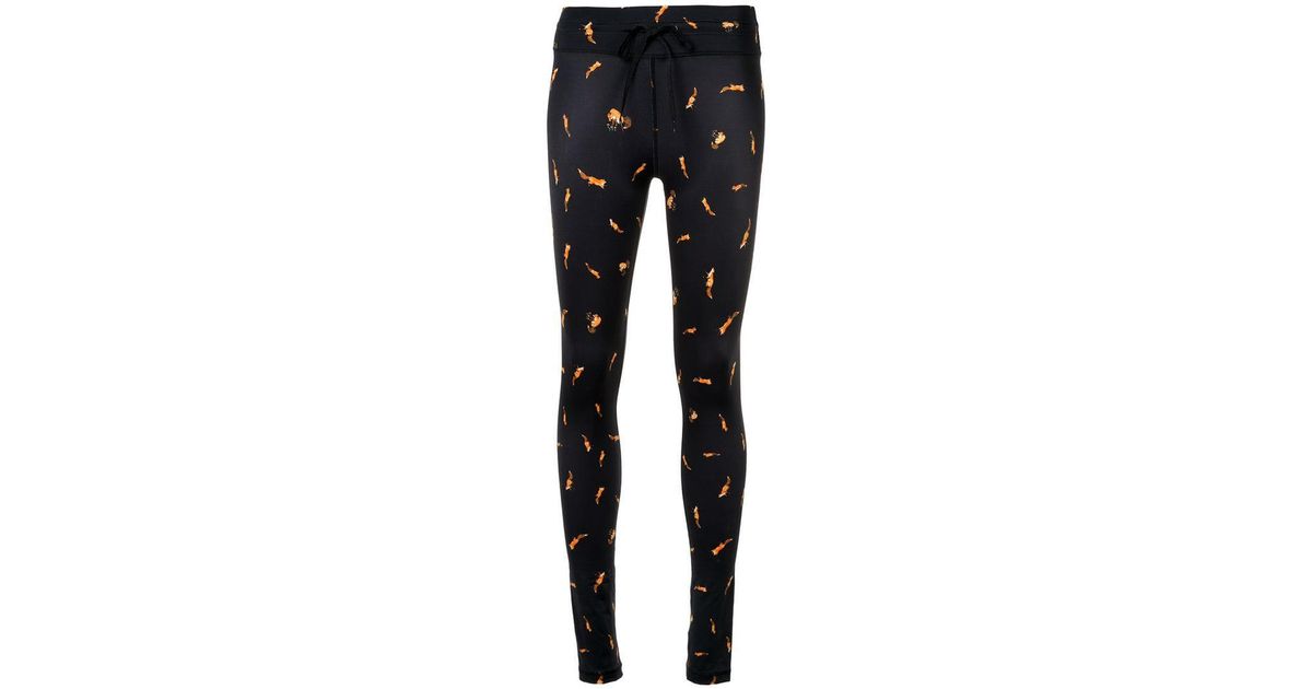 The Upside Synthetic Fox Print leggings 
