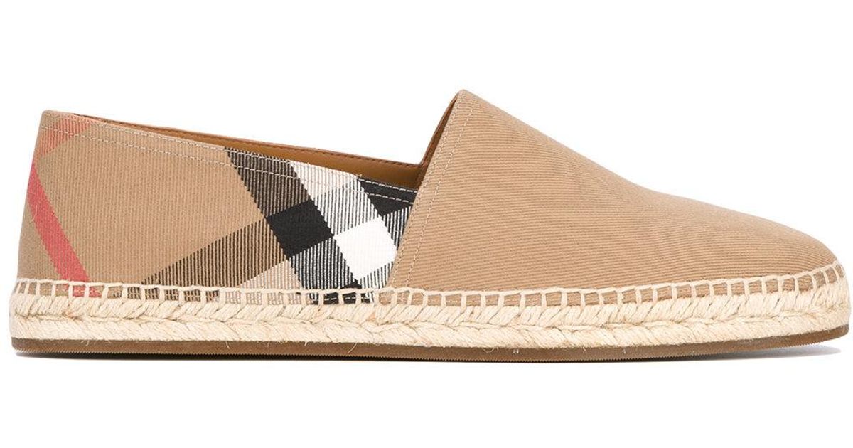 burberry espadrilles mens