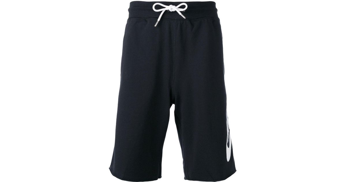 mens black nike cotton shorts