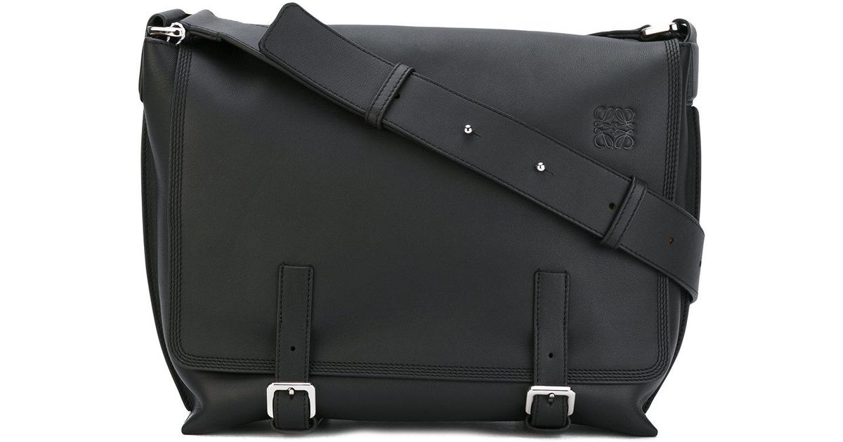 military messenger bolsa loewe