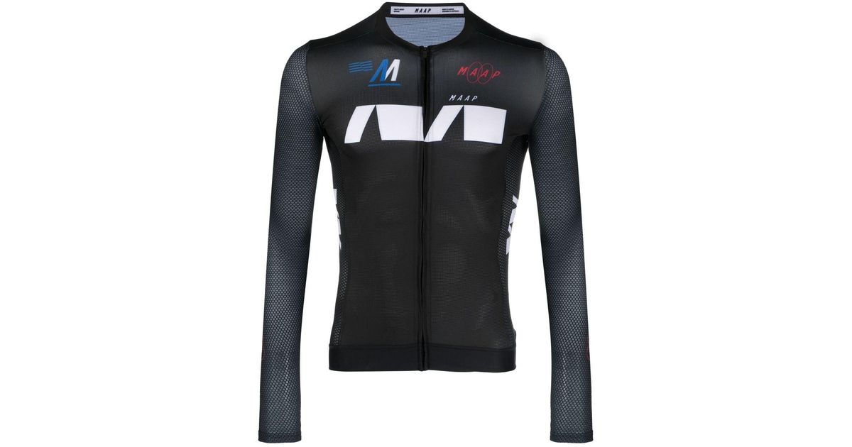 MAAP Logo-print Cycling Vest in Black for Men | Lyst