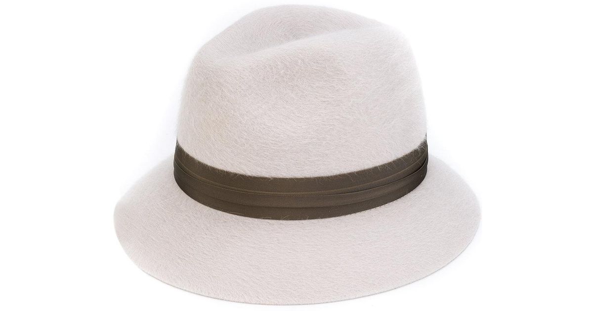 1275 HAT BY ACCESSORIZE ‘A’ LINE BEIGE EMBROIDERED