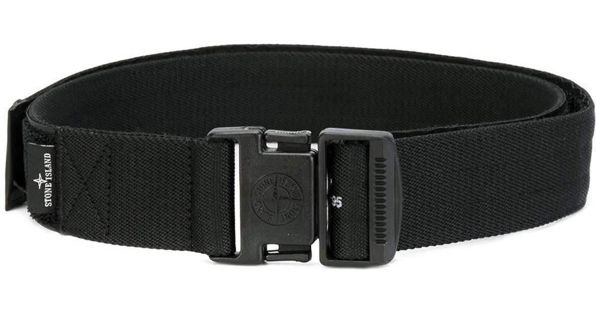 stone island buckle belt