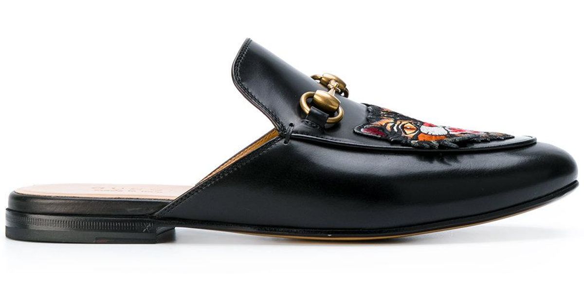 gucci tiger slip on shoes
