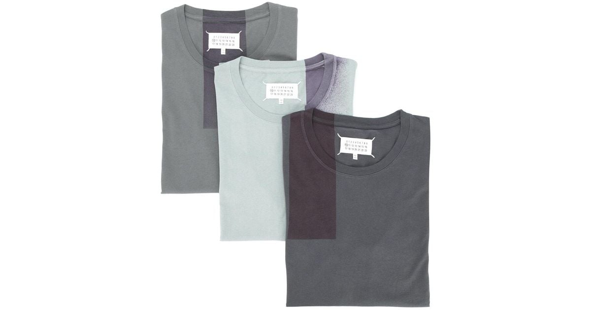 margiela t shirt 3 pack