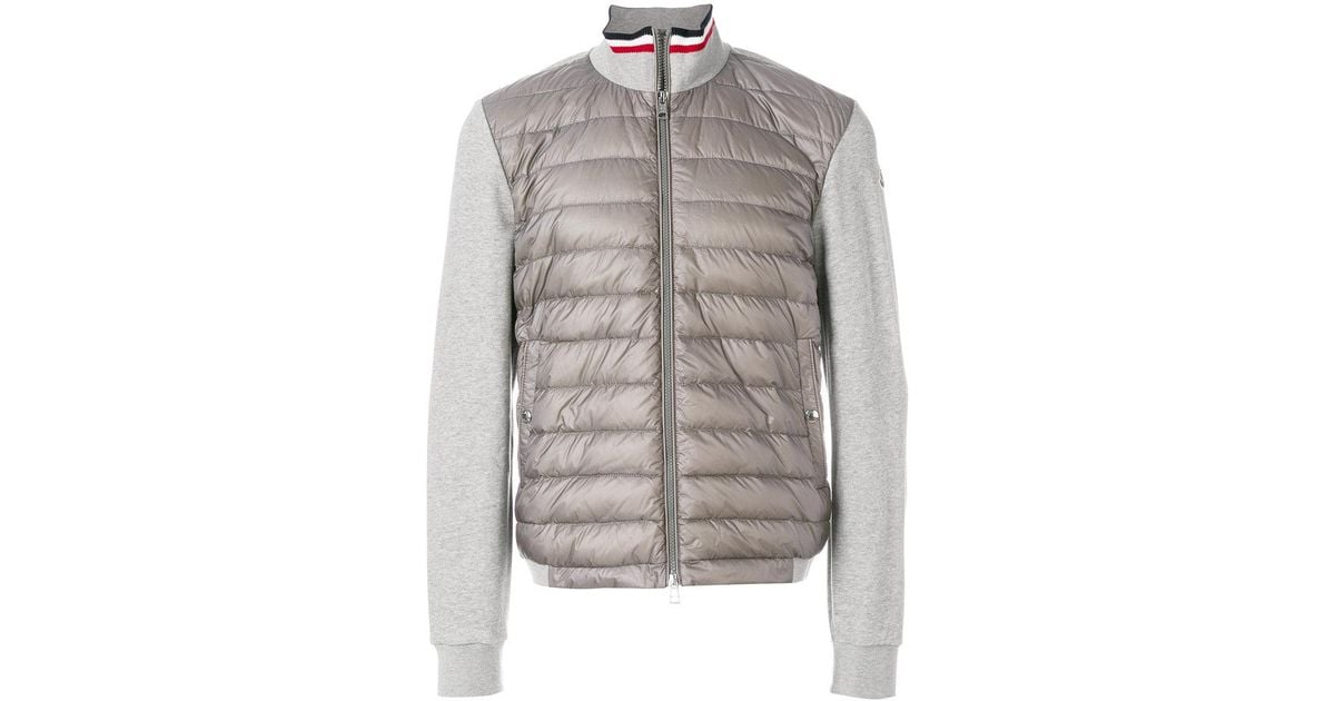 Moncler Cotton Padded Sweatshirt Jacket 
